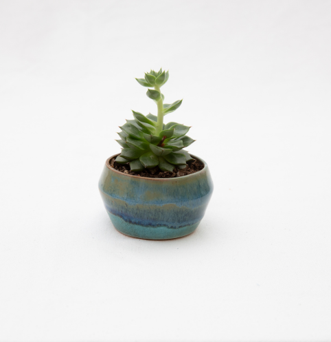 Keramik Blumentopf im AtelierMON